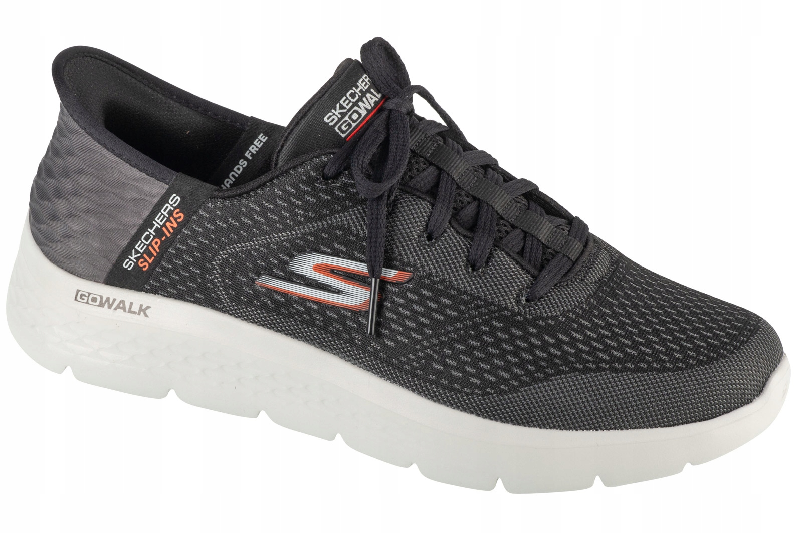 Męskie sneakers Skechers Slip-Ins:GO Walk Flex-New World 216505-BKOR r.41