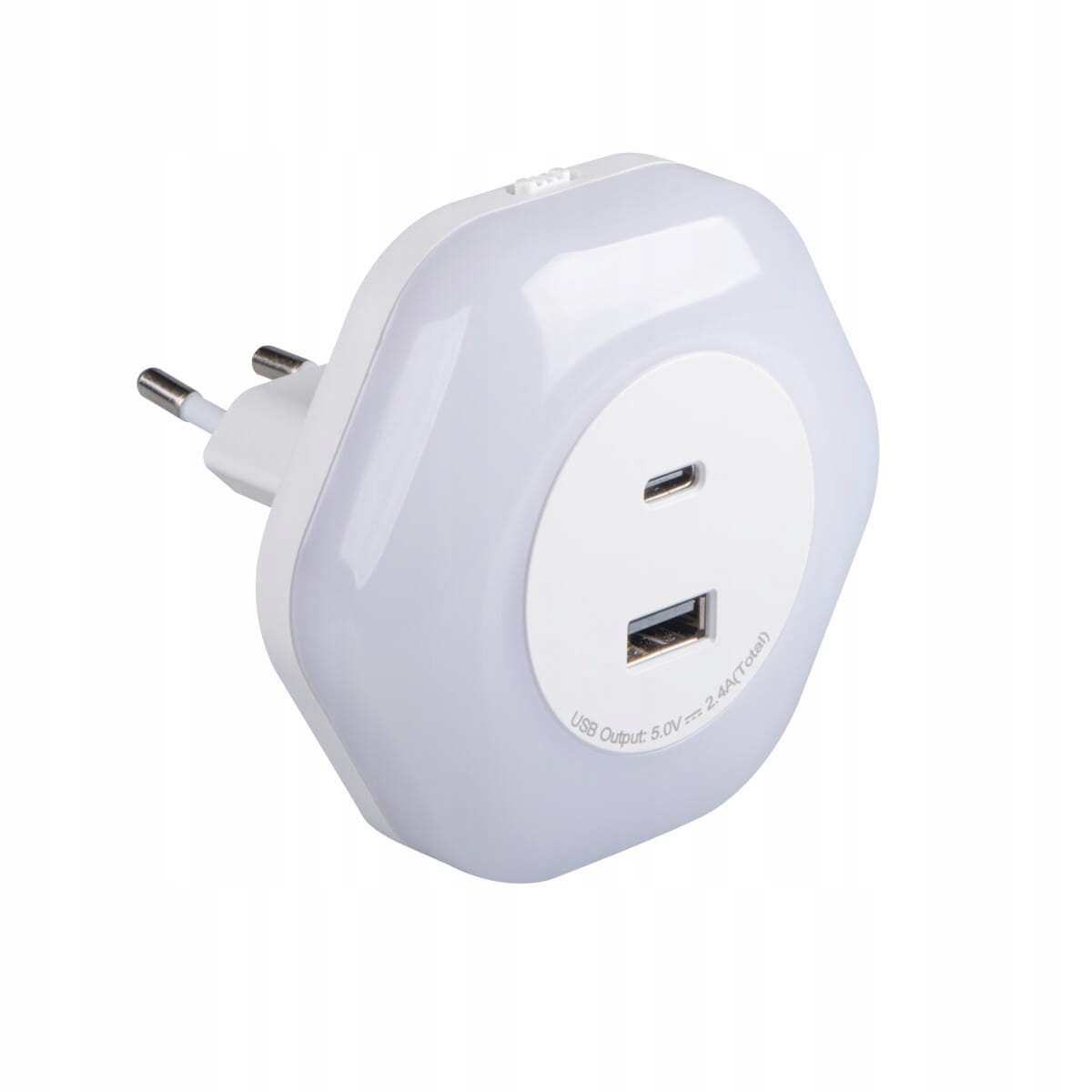 Bola Led 2xUSB Ww W lampka wtykowa Led 37397 Kanlux