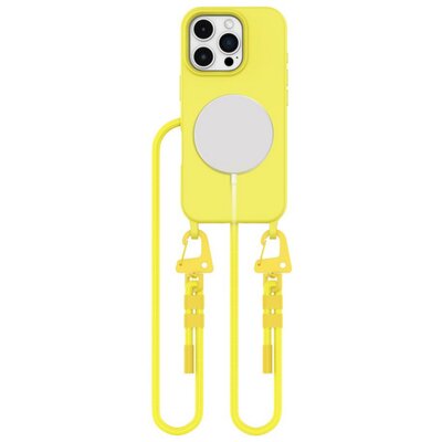 Etui TECH-PROTECT MagNecklace MagSafe do Apple iPhone 16 Pro Max Żółty