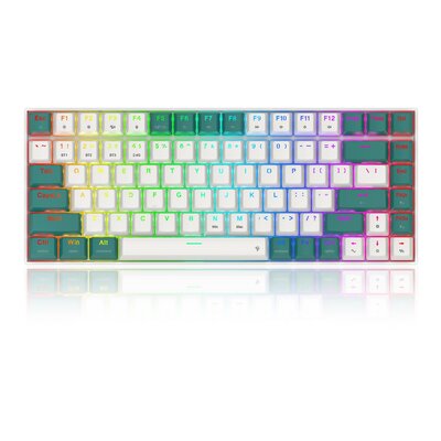 Redragon K678 Pro Singed Biało-zielony