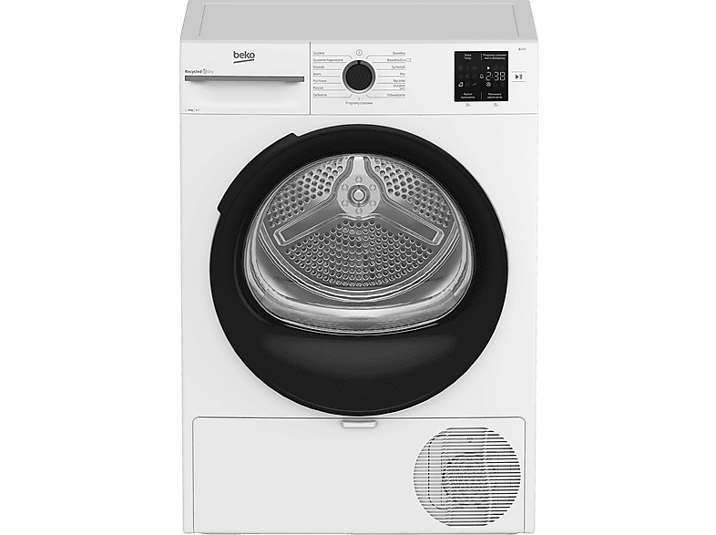 Beko BM3T38230WPB 8kg EcoGentle