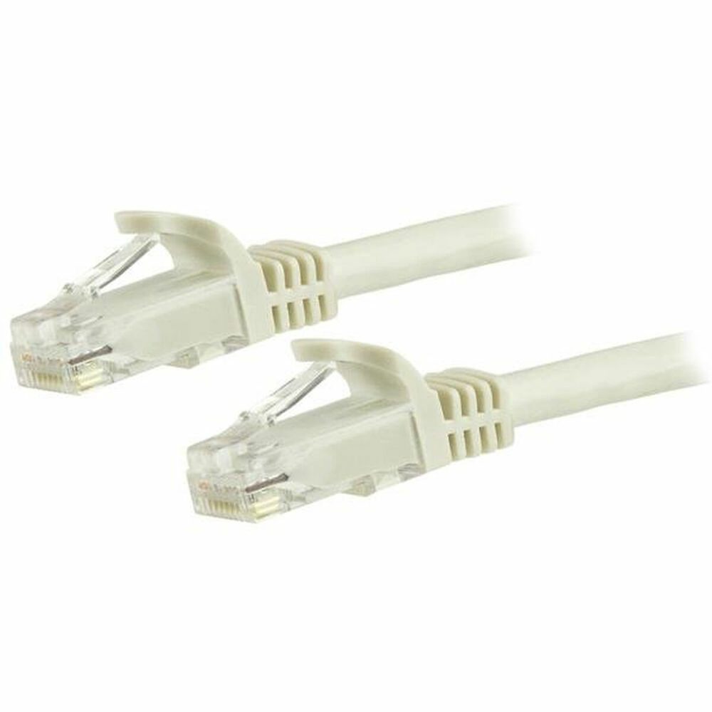 StarTech.com 3m Cat6 UTP RJ45 Gigabit Patch Cable Snagless - Kabel sieciowy Cat 6 - biały - 3 m - Cat6 - U/UTP (UTP) - RJ-45 - RJ-45