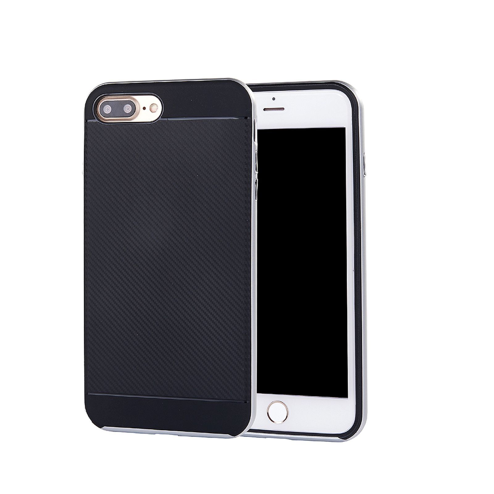 Etui do Apple iPhone 7 Plus 5,5 cala Pokrowiec ochronny na telefon komórkowy Hardcase (srebrny)