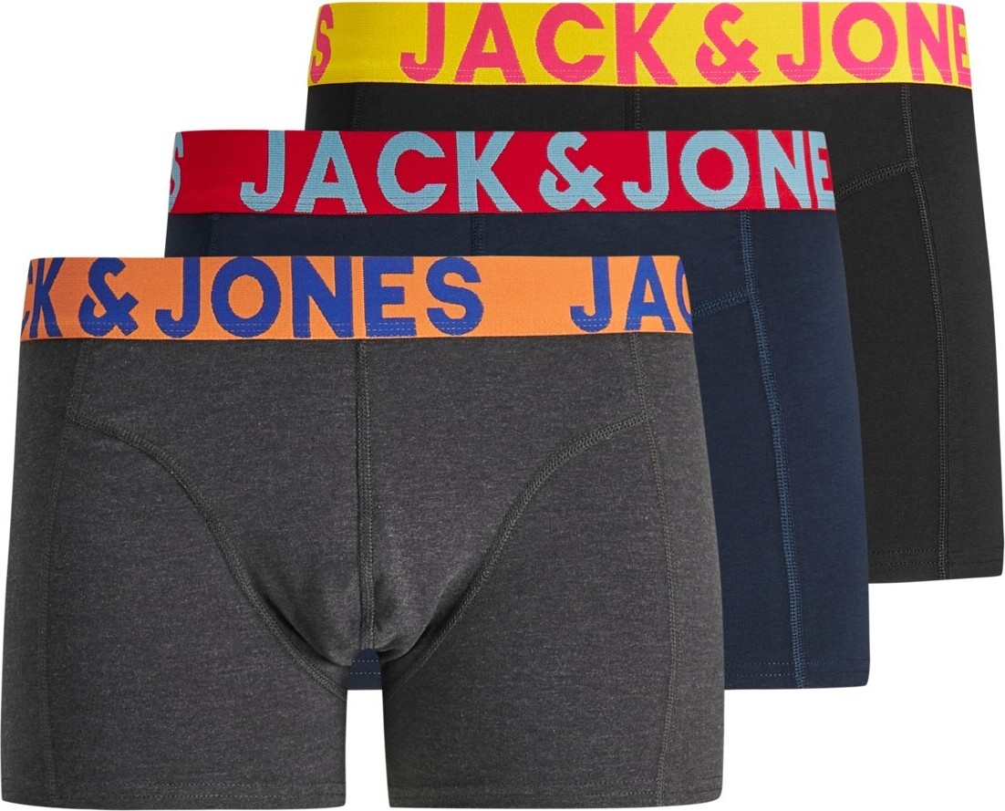 Męskie bokserki J&J JACCRAZY 3-pack elastyczne spodnie