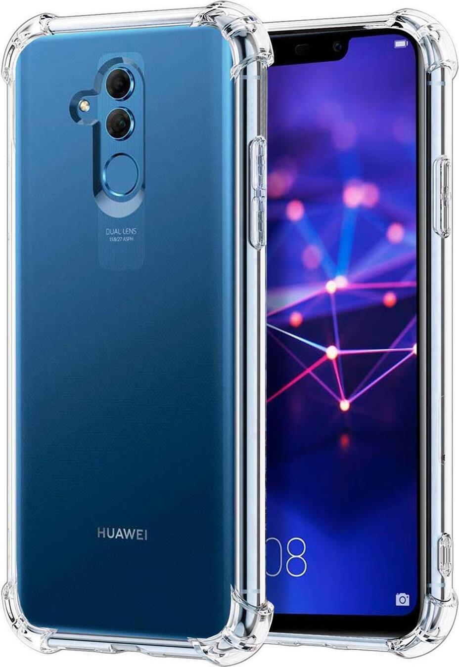 Etui na telefon Huawei Mate 20 Lite Protective Cover Anti Shock Mobile Phone Case Transparent