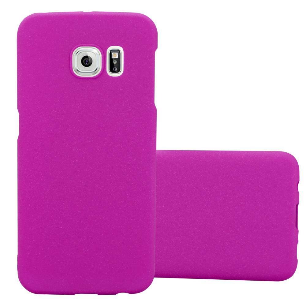 Etui ochronne Cadorabo do Samsung Galaxy S6 EDGE PLUS w kolorze różowym Hard Case pokrowiec na telefon komórkowy