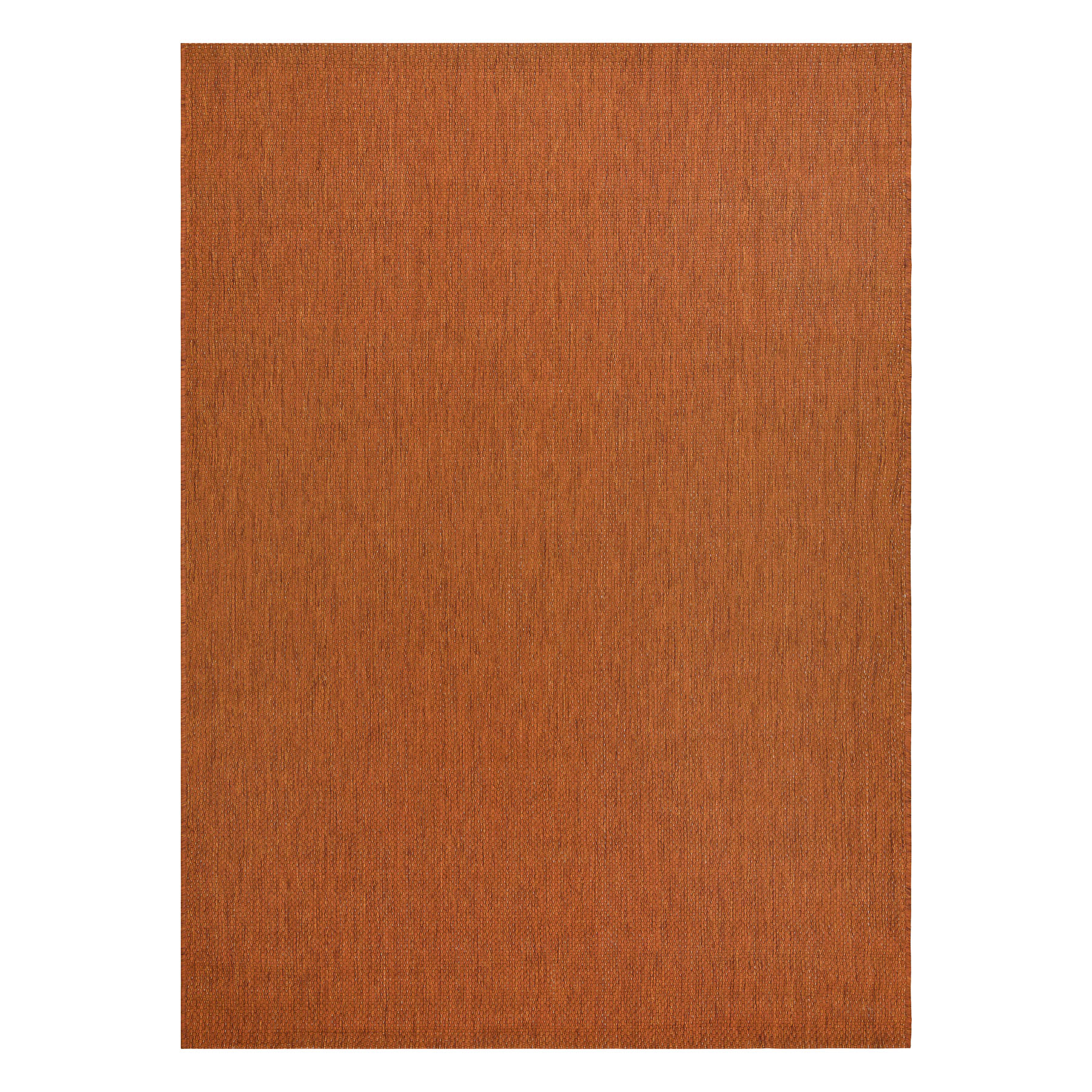 Dywan SZNURKOWY SIZAL FLAT 48663/120 terakota GŁADKI pomarańczowy 160x230 cm