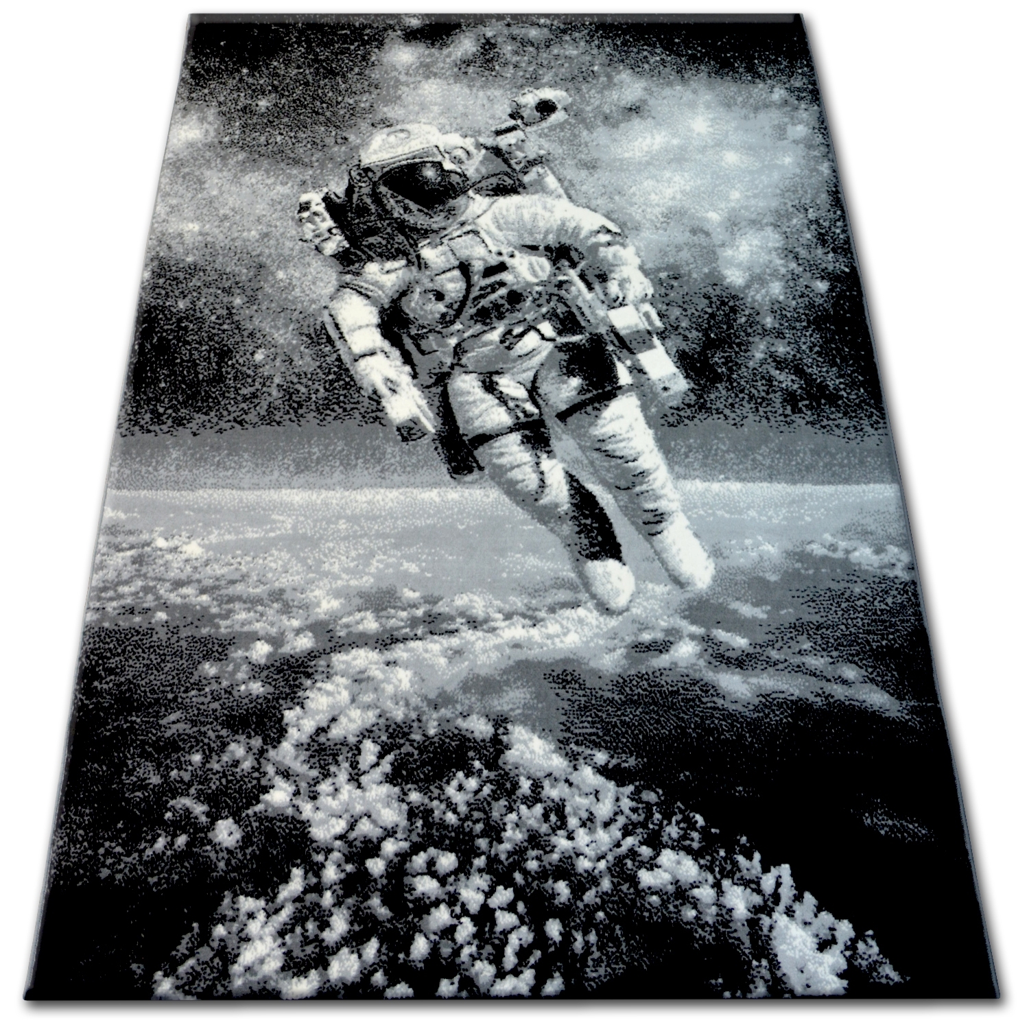 Dywan BCF FLASH 33454/170 - Astronauta szary 160x225 cm