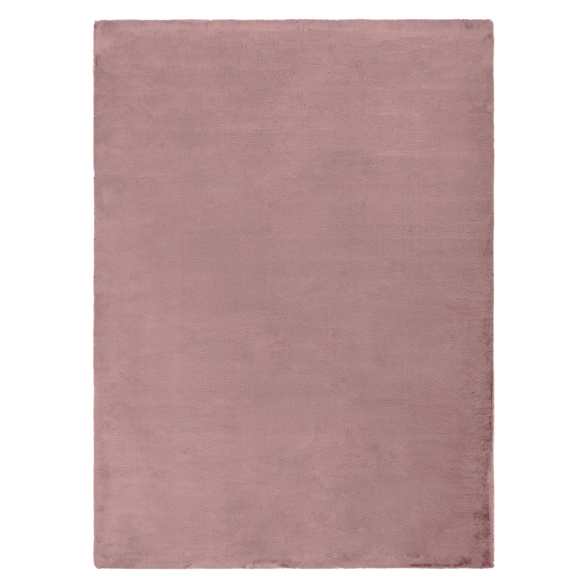 Dywan BUNNY róż IMITACJA FUTRA KRÓLIKA różowy 120x170 cm