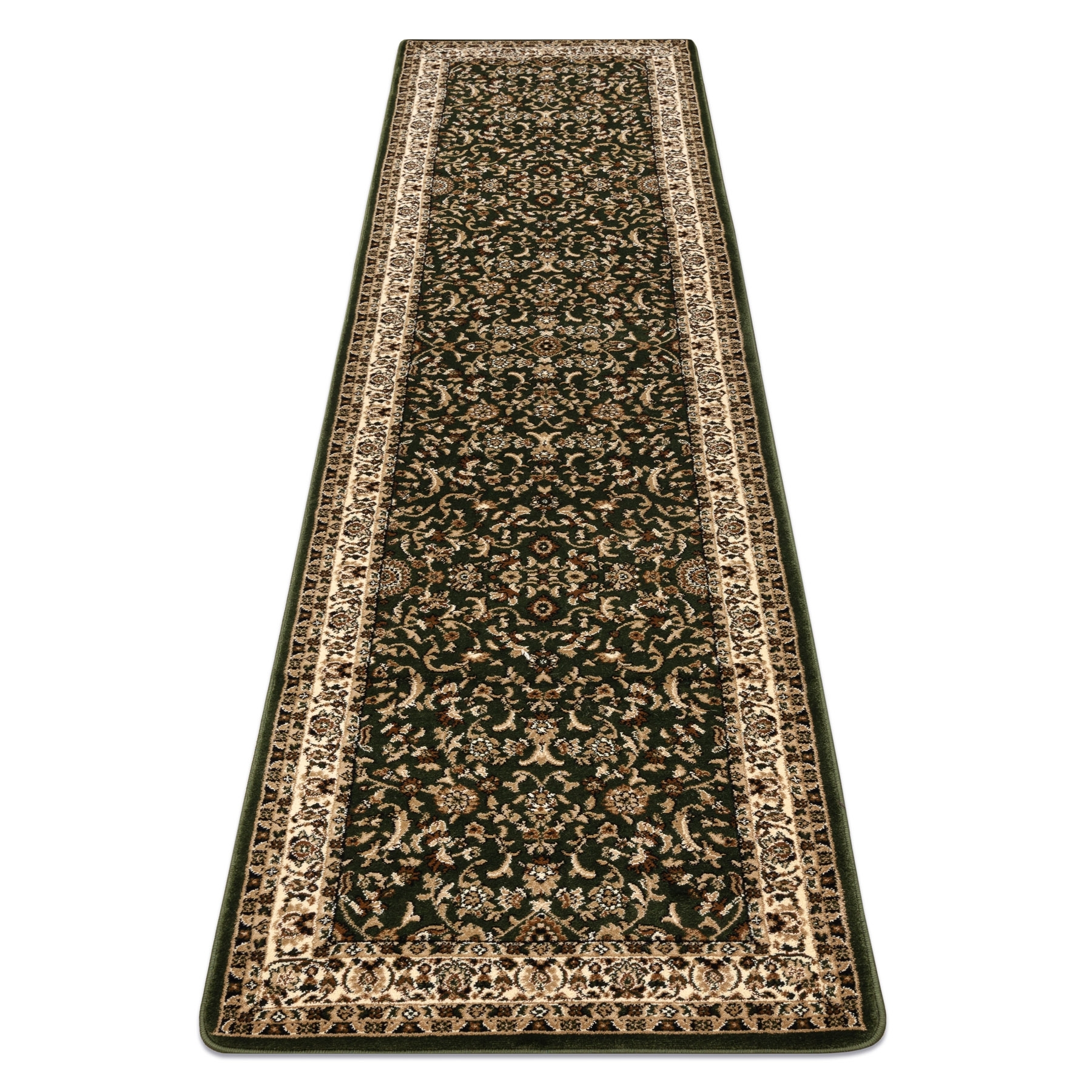 Dywan, Chodnik ROYAL ADR wzór 1745 do przedpokoju, na korytarz zielony 80x200 cm