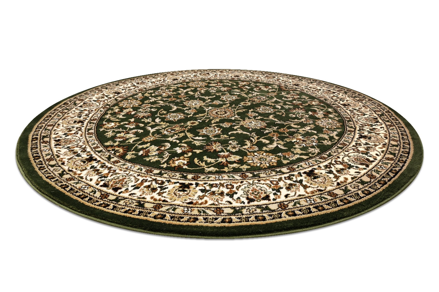 Dywan ROYAL ADR koło wzór 1745 zielony koło 200 cm