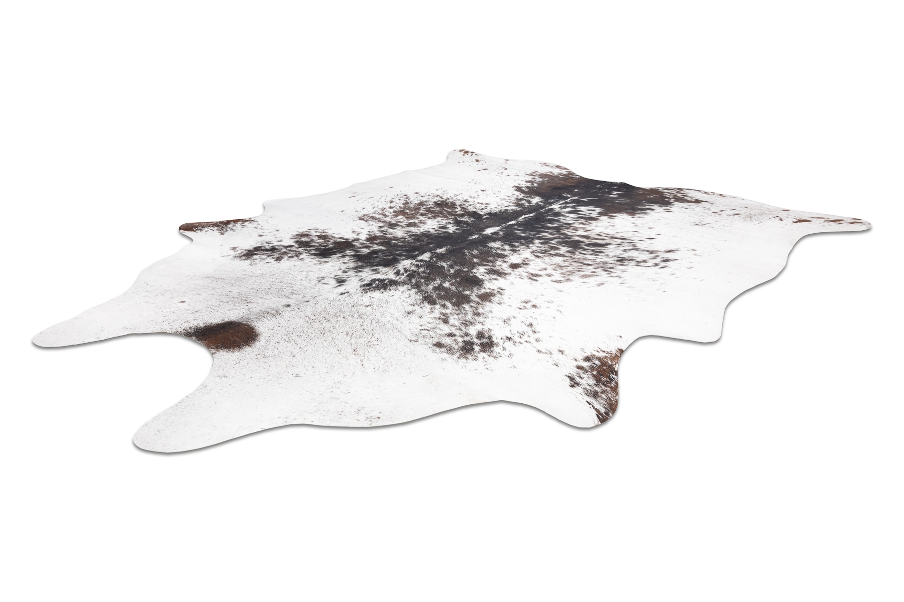 Dywan Sztuczna Skóra Bydlęca, Krowa G5074-1 Biało-brązowa skórka wielokolorowy 155x195 cm
