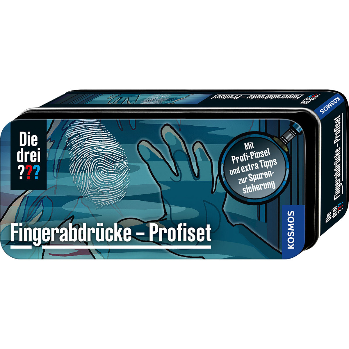 Die drei??? Profiset Fingerabdrcke-Profiset (dawka XL z Profi-Pinsel i 2 Fingerabdruckpulvern)