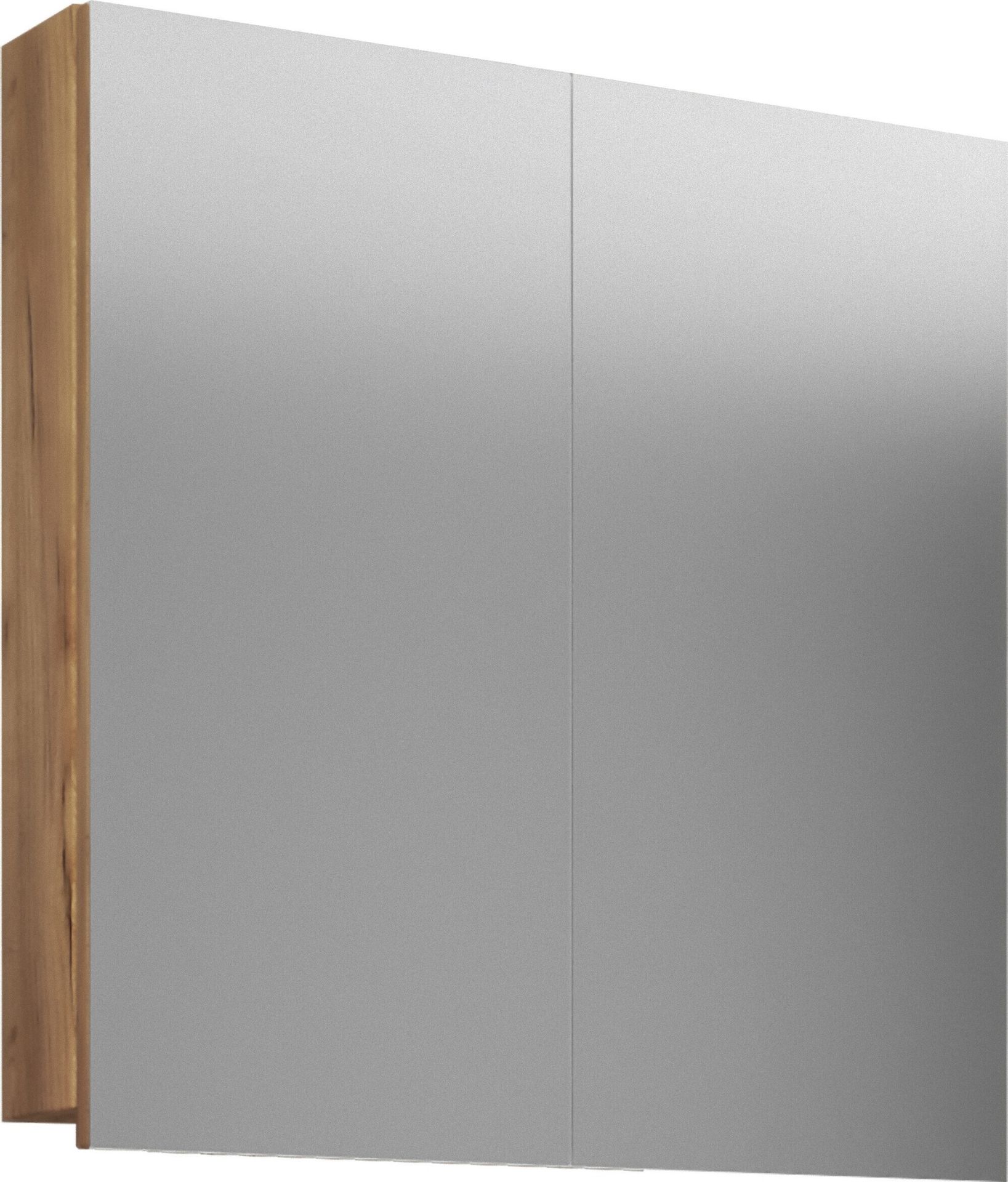 VCB1 szafka łazienkowa z lustrem 60 cm,Replika dąb miodowy.