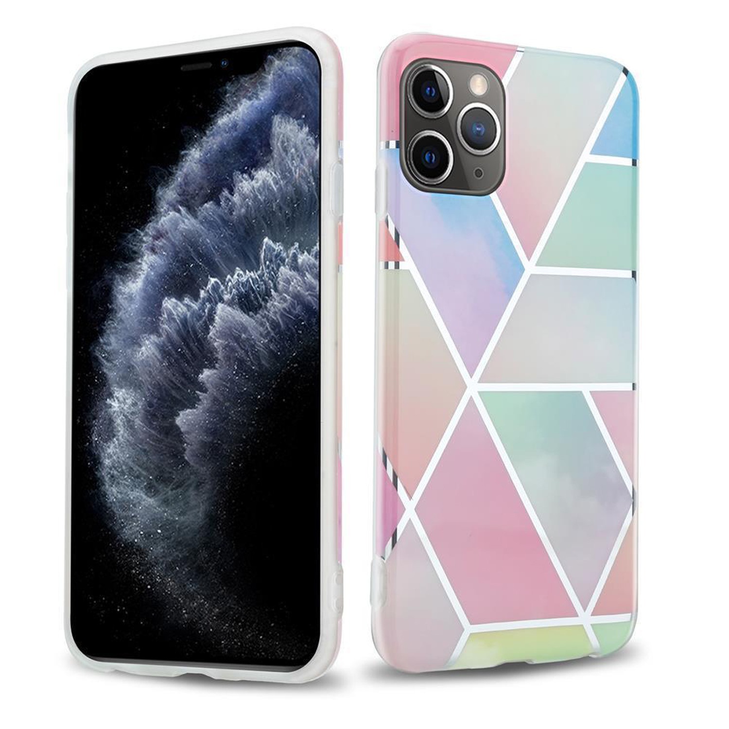 Etui ochronne Cadorabo do Apple iPhone 11 PRO w kolorze różowym Etui na telefon komórkowy z TPU Etui Cover