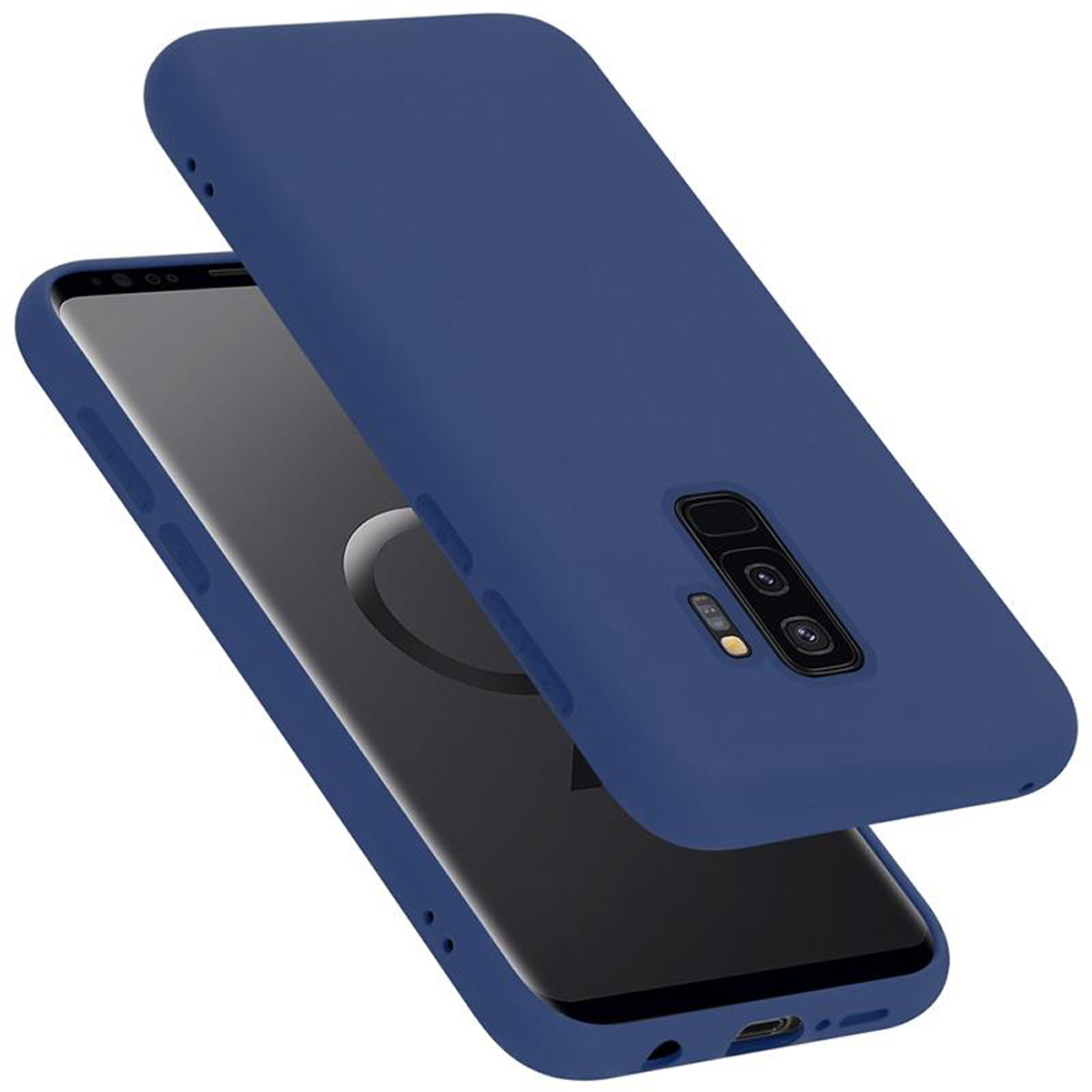 Etui ochronne Cadorabo do Samsung Galaxy S9 PLUS w kolorze niebieskim Etui na telefon komórkowy Pokrowiec TPU Etui
