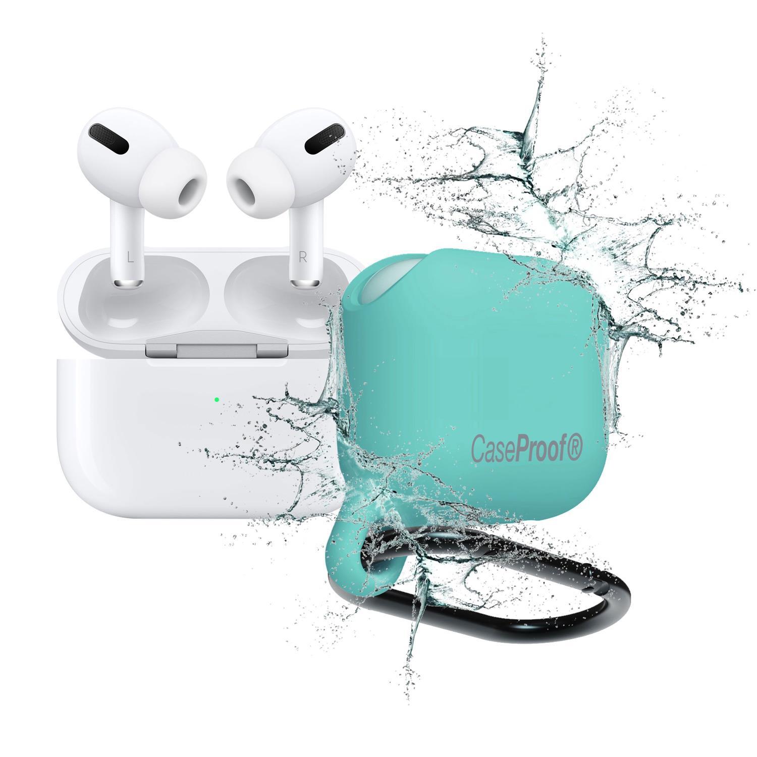 CaseProof Wodoodporne etui na słuchawki AirPods pro - turkusowe