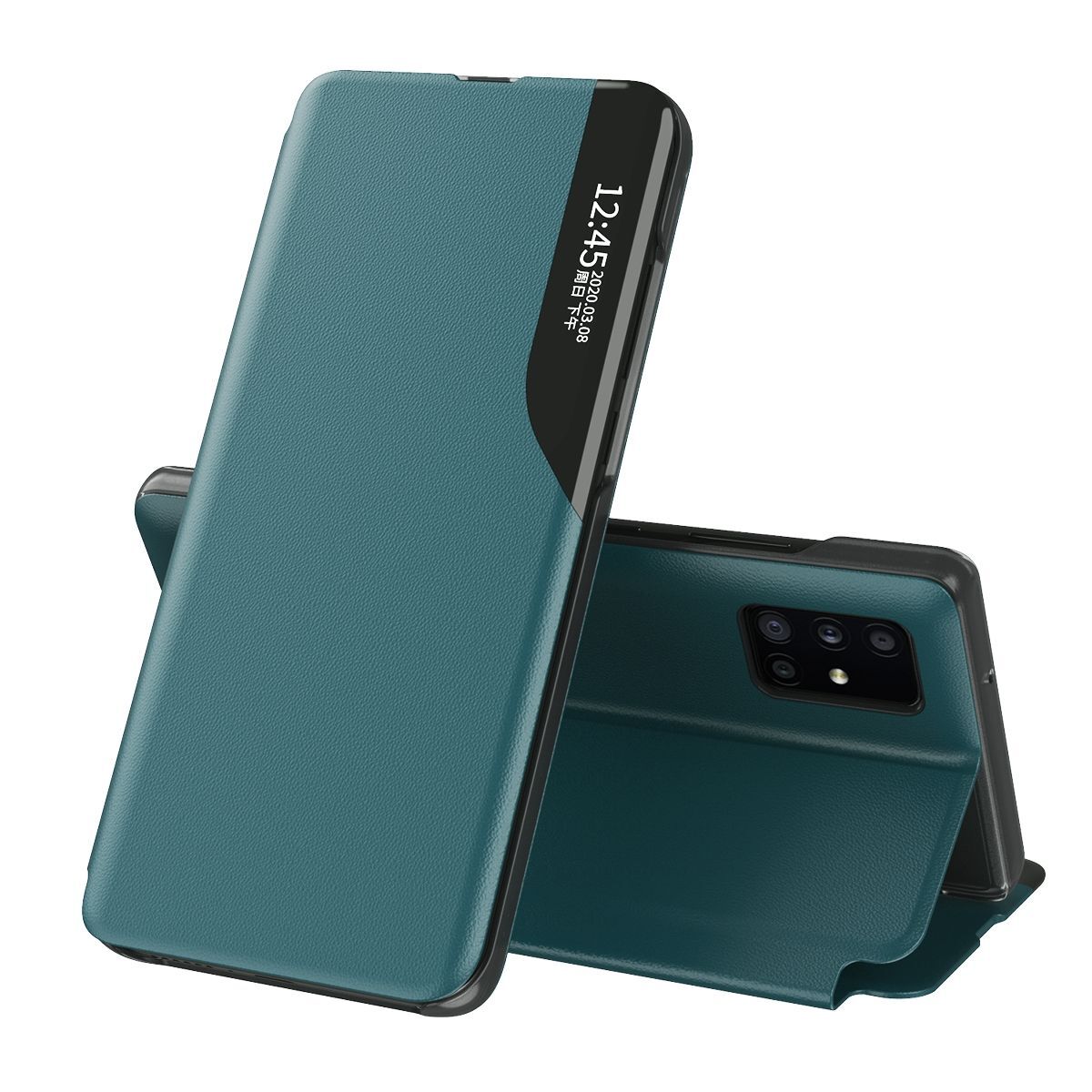 Pokrowiec König Design kompatybilny z etui na telefon Samsung Galaxy A72 5G - zielony