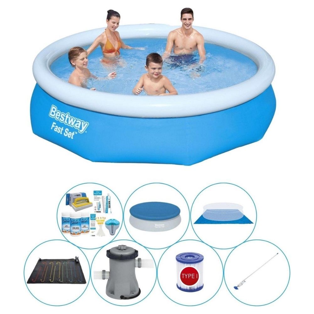 Bestway Fast Set 305x76 cm Rund - zestaw do basenu