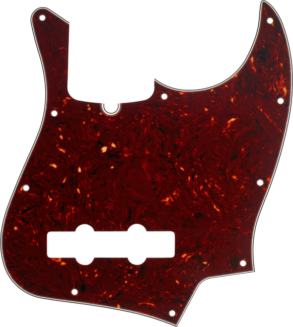 Fender Contemporary 10-Hole Jazz Bass Tortoise Shell Maskownica do Basu