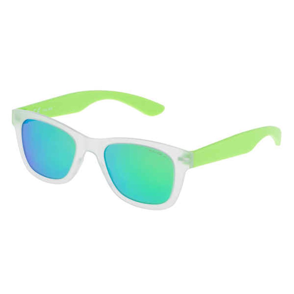 Dziecięce okulary przeciwsłoneczne Police SK039 Z69V MATT CRYSTAL/TURQUOISE 47/19/140