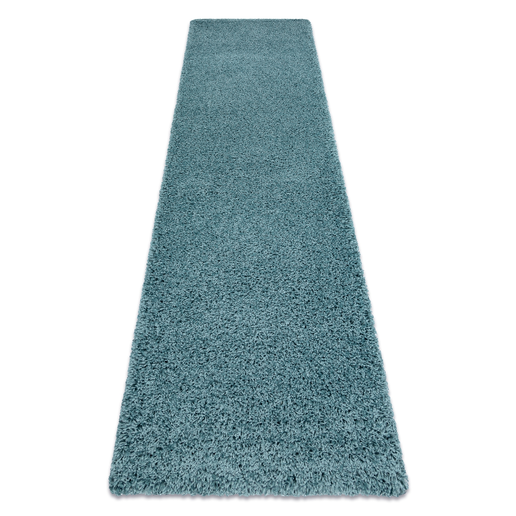 Dywan, Chodnik SOFFI shaggy 5cm - do kuchni, przedpokoju, na korytarz niebieski 60x250 cm