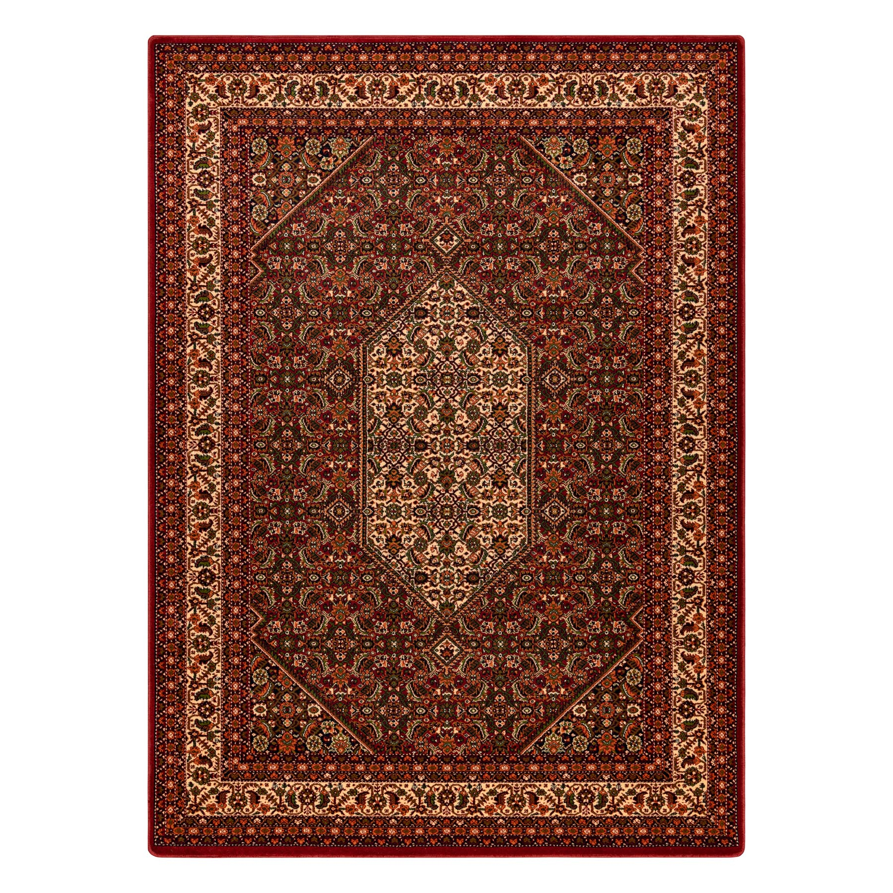 Dywan wełniany POLONIA WAWELSKI burgund czerwony 100x150 cm