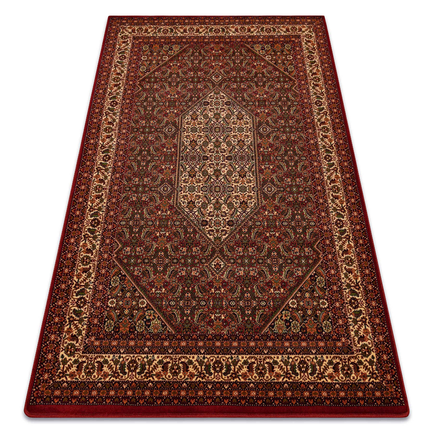 Dywan wełniany POLONIA WAWELSKI burgund czerwony 170x235 cm