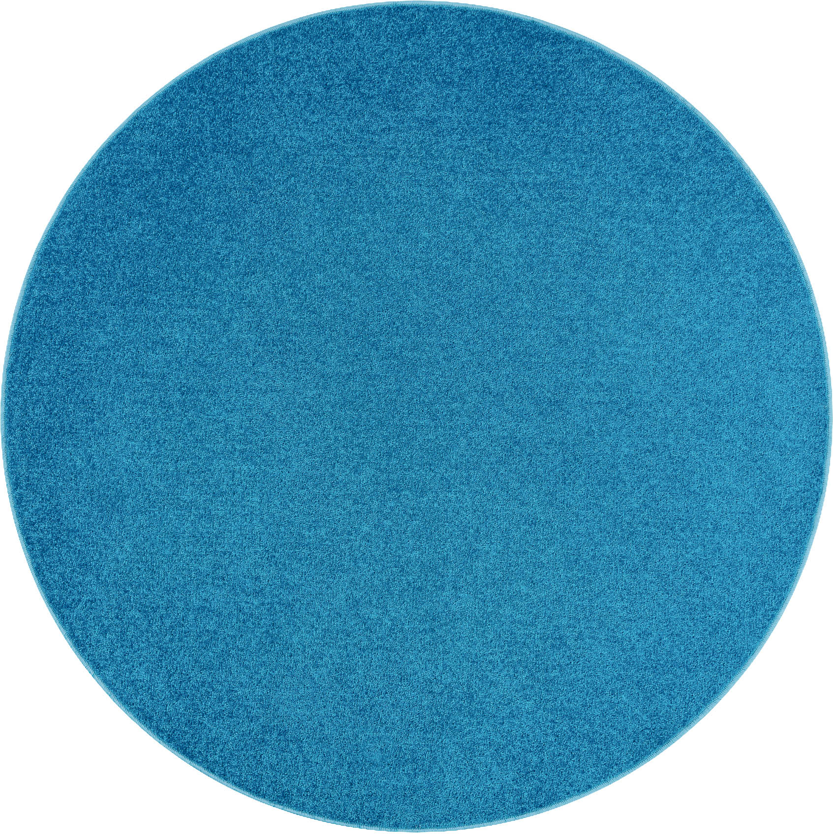 DYWAN koło ETON turkus niebieski koło 150 cm