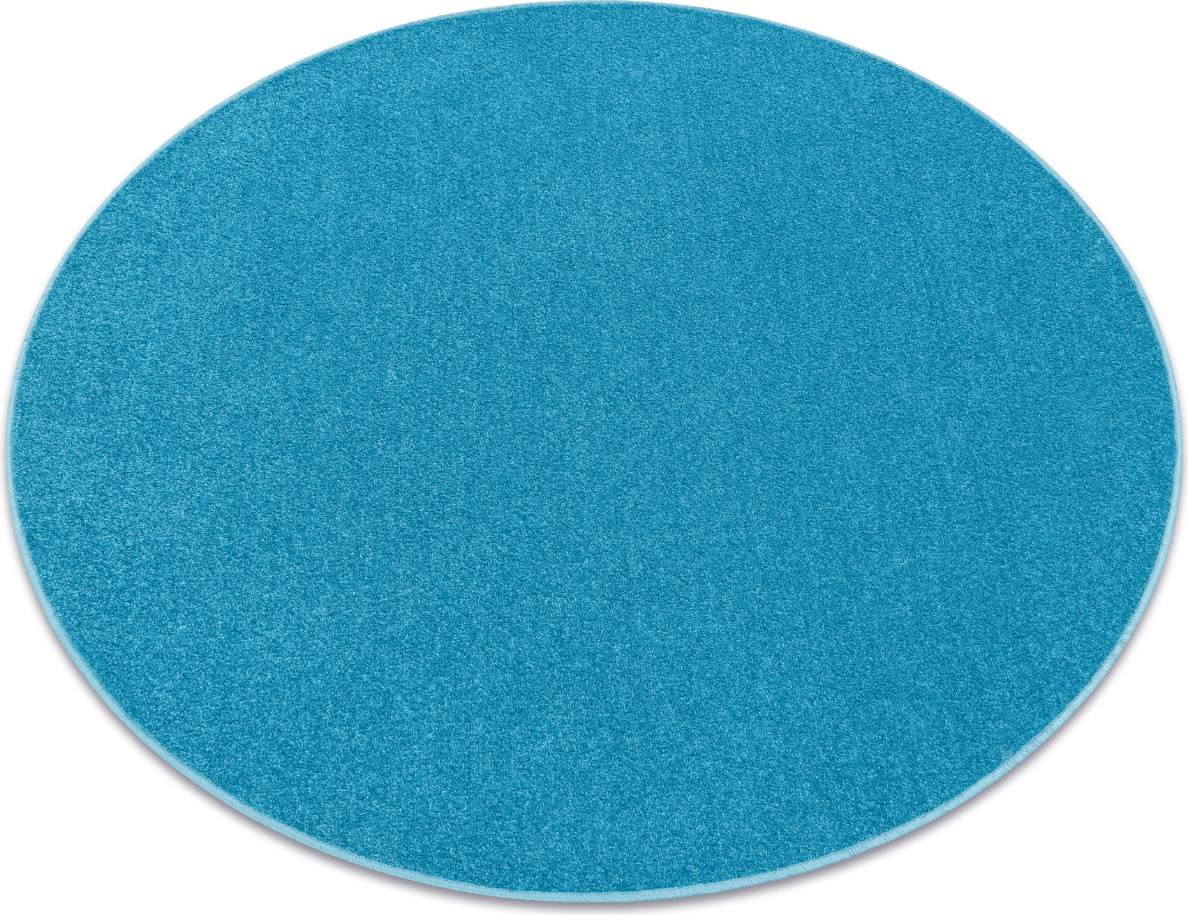 DYWAN koło ETON turkus niebieski koło 200 cm