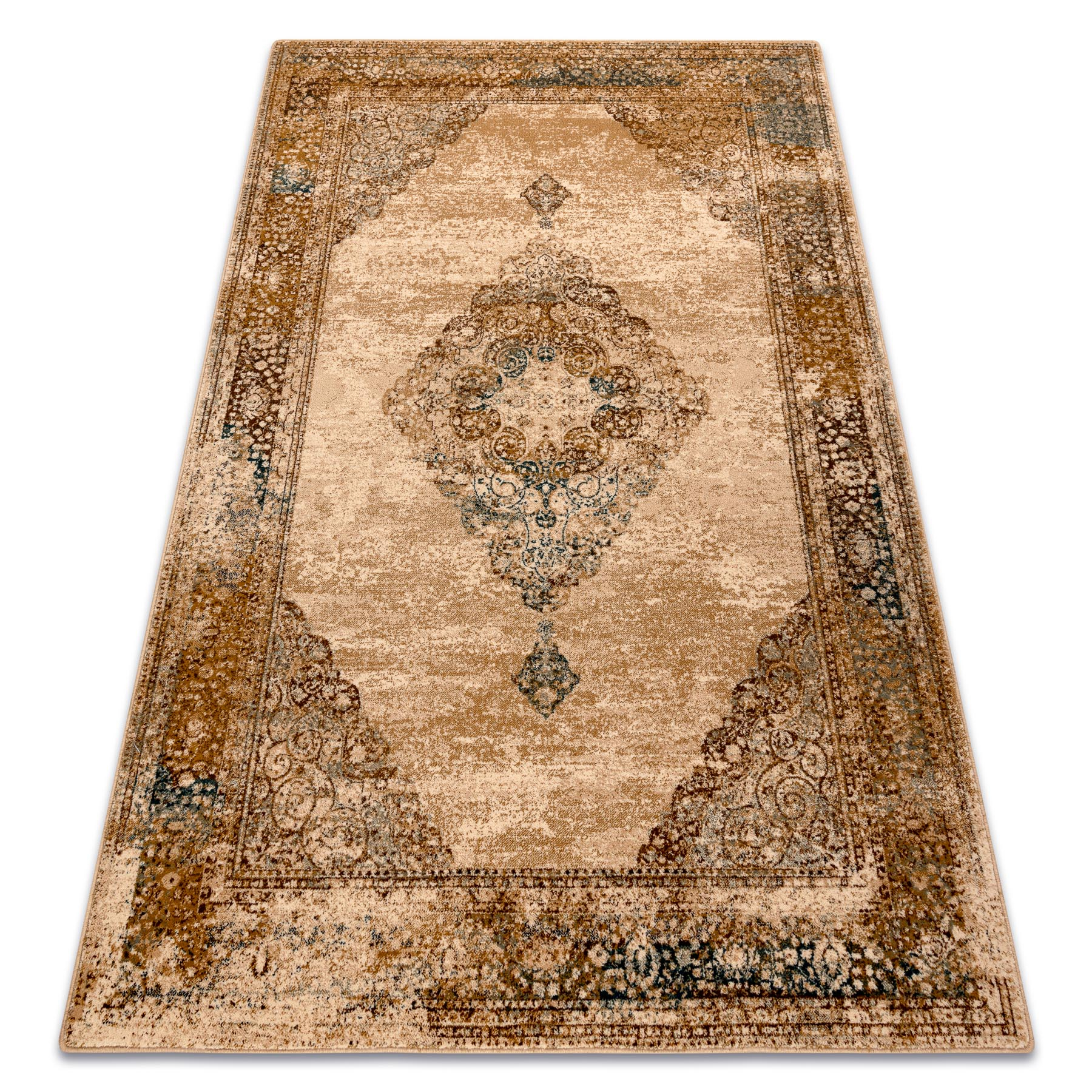 Dywan wełniany OMEGA STILA krem beżowy 300x400 cm