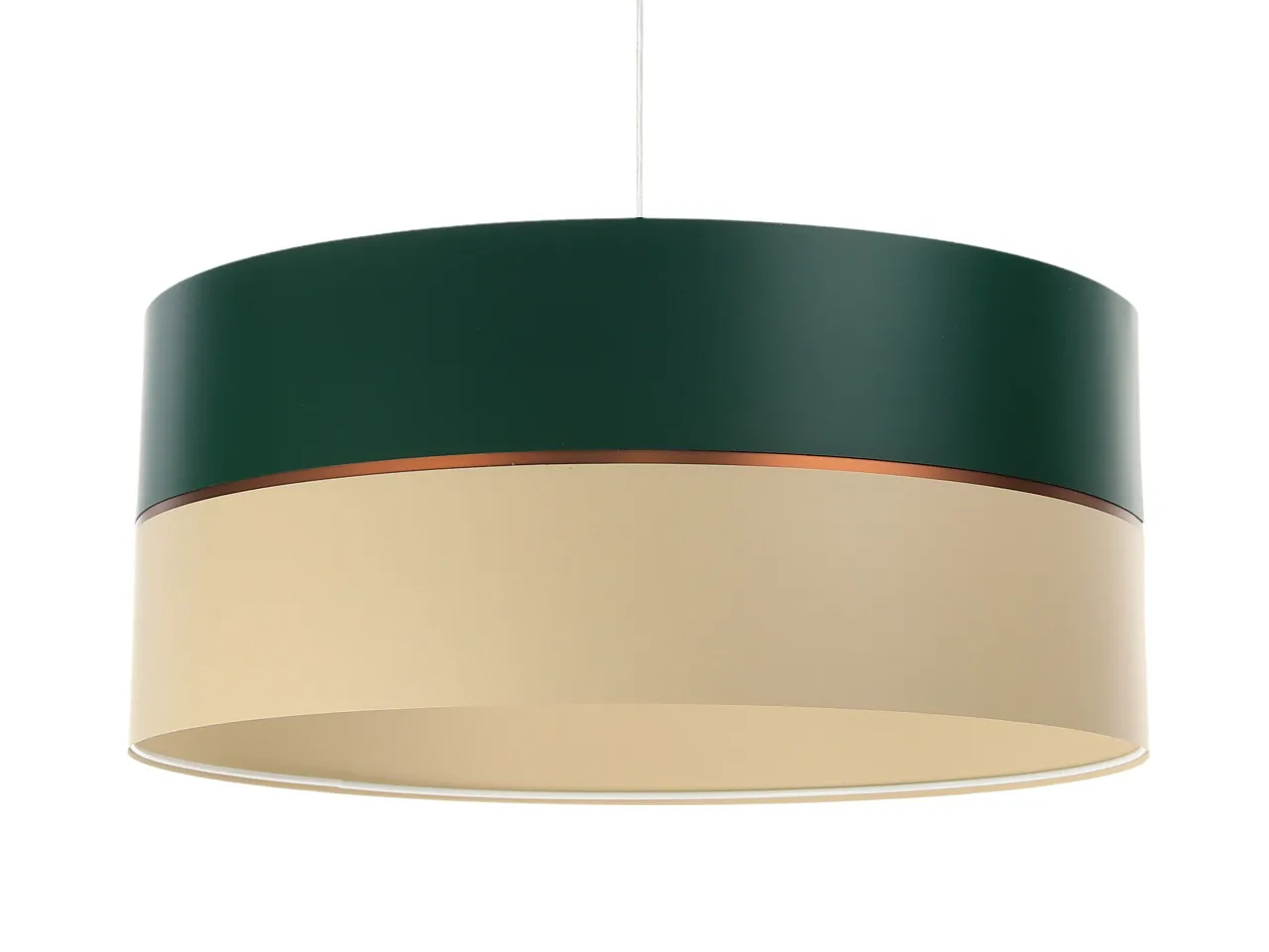 Lampa wisząca SIMPLY GLAMOUR 30 zielona/kremowa