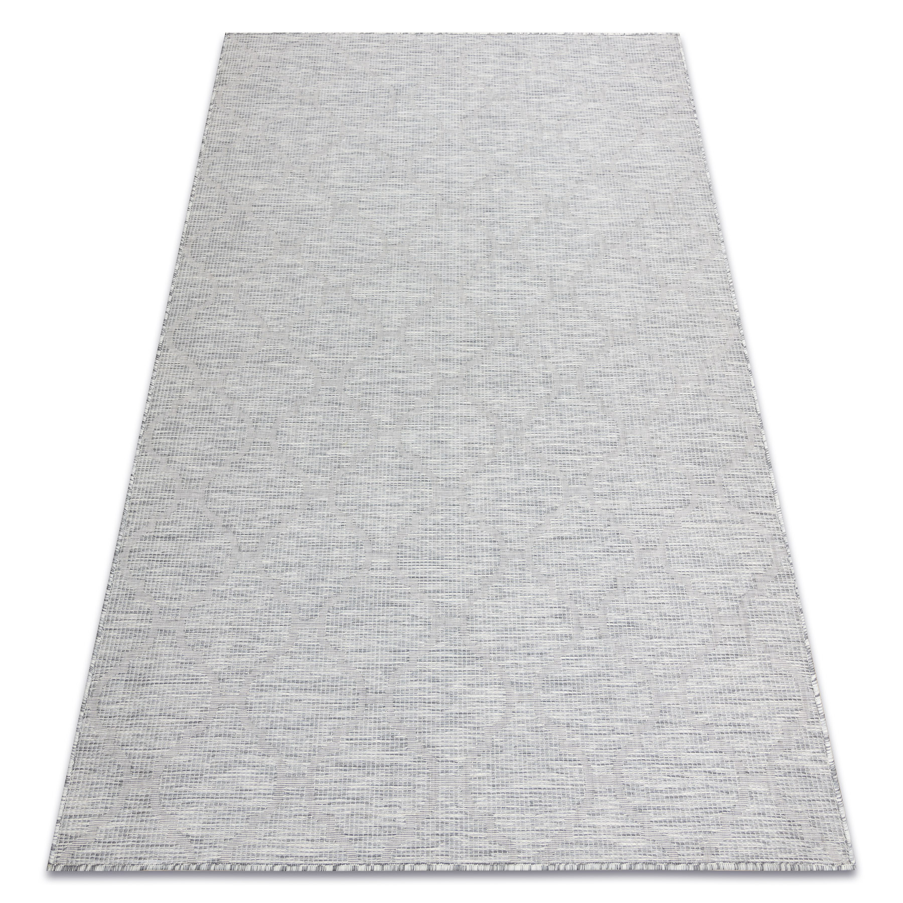 Dywan SZNURKOWY SIZAL płaskotkany PATIO 3069 koniczyna marokańska szary / beż beżowy 155x220 cm