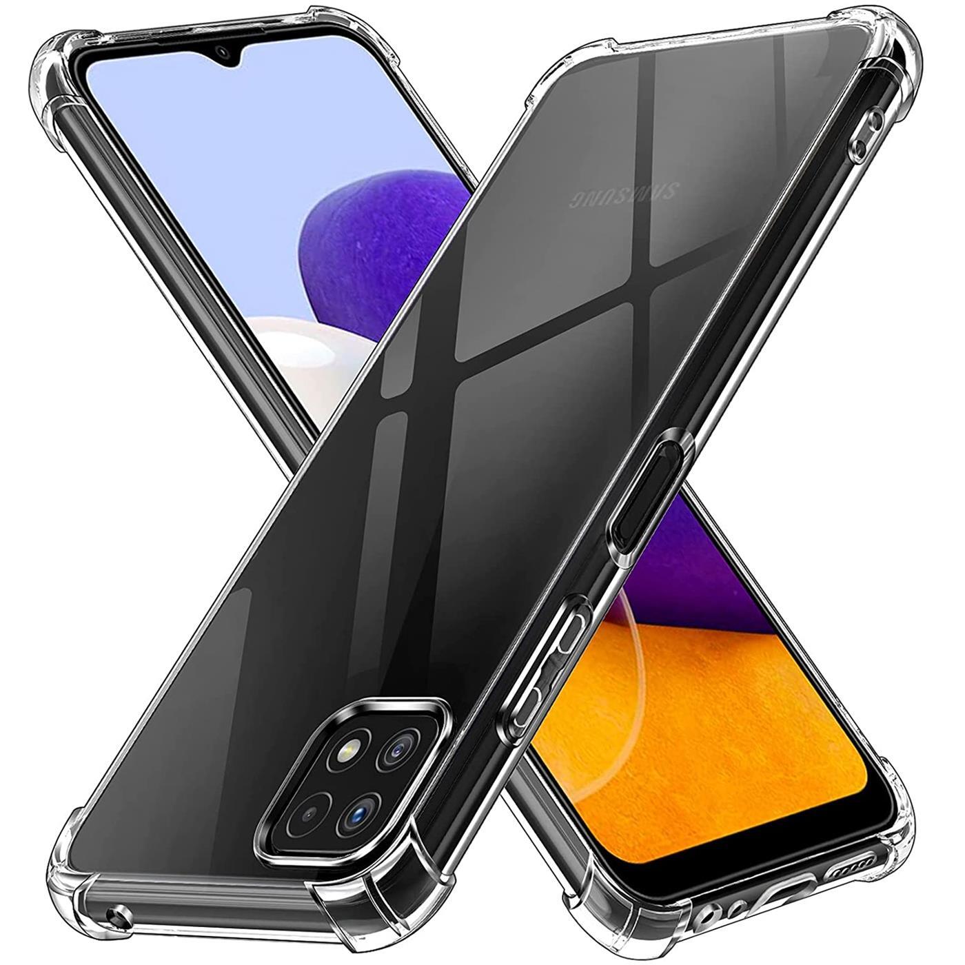 Etui na telefon komórkowy Samsung Galaxy A22 5G Anti Shock Transparent Cover