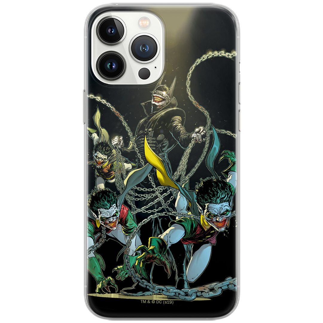 Etui do Apple IPHONE 7/ 8/ SE 2/ SE 3 Batman Who Laughs 004 DC Nadruk pełny Czarny