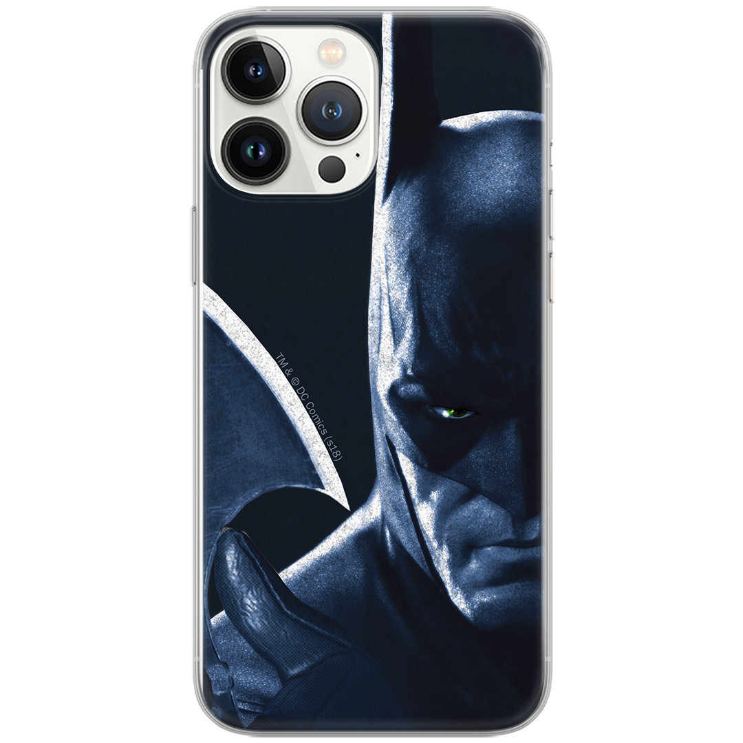 Etui do Samsung A42 5G Batman 020 DC Nadruk pełny Granatowy