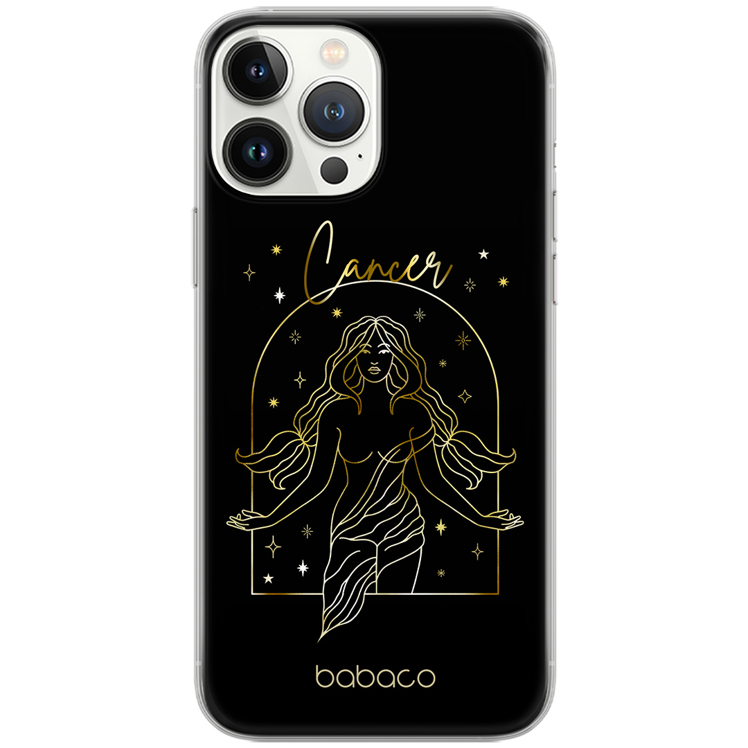 Etui do Apple IPHONE XS Max Zodiac Woman 004 Babaco Nadruk pełny Czarny