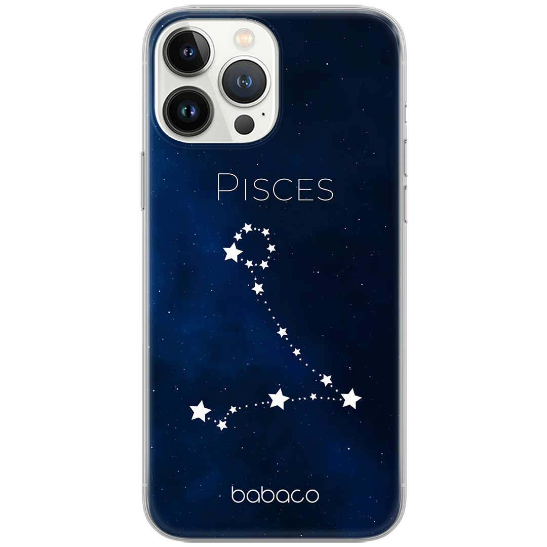 Etui do Apple IPHONE 6 PLUS Zodiac Constellation 012 Babaco Nadruk pełny Granatowy