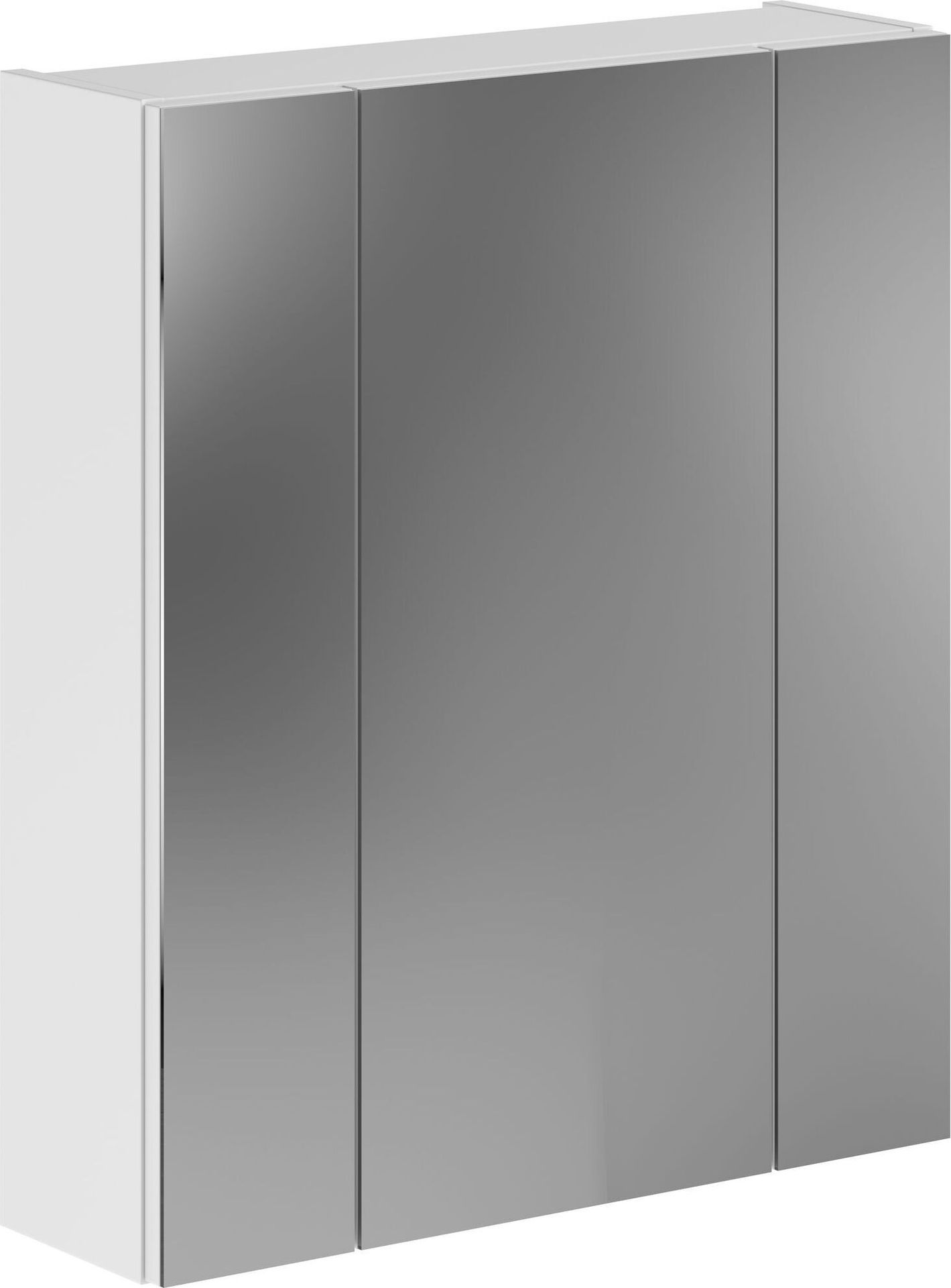 Linus szafka łazienkowa z lustrem 3 drzwi biały.