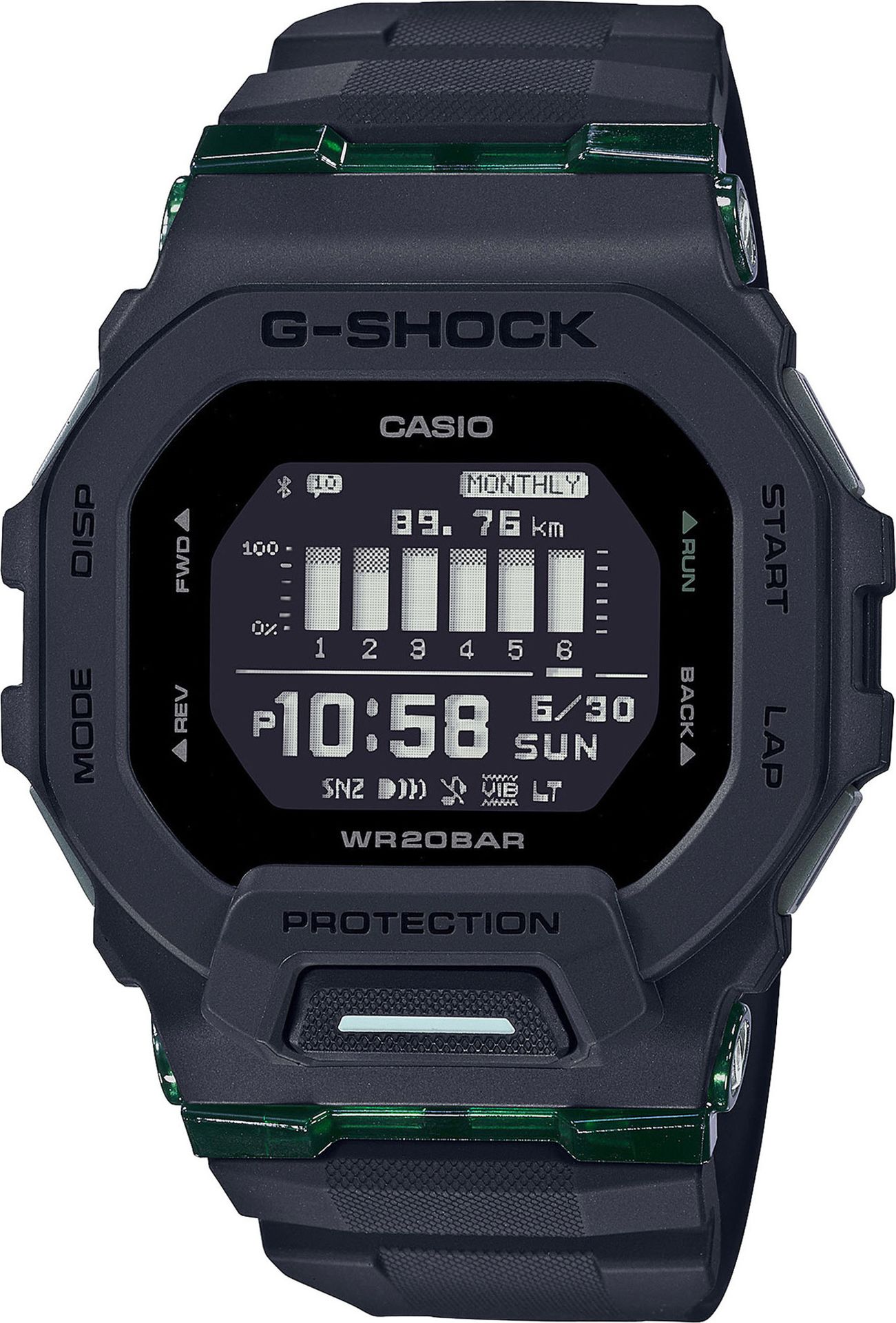 Zegarek męski Casio GBD-200UU-1ER G-Shock 46mm 20ATM