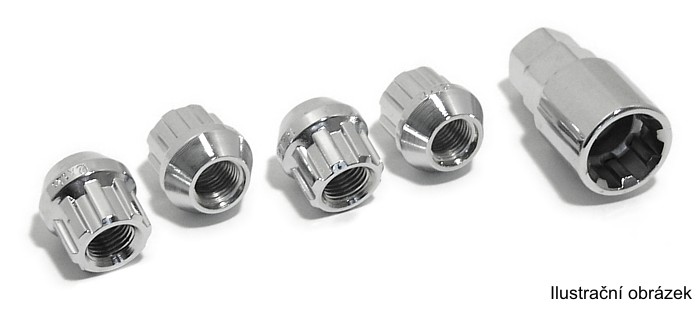 Kompas Nakrętka koła M12x1,50 gniazdo stożkowe (G) 01356