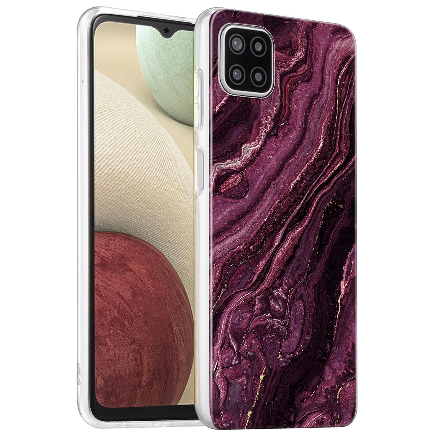Etui ochronne na telefon Samsung Galaxy A22 5G z motywem marmuru Silikonowe etui na telefon Slim Cover