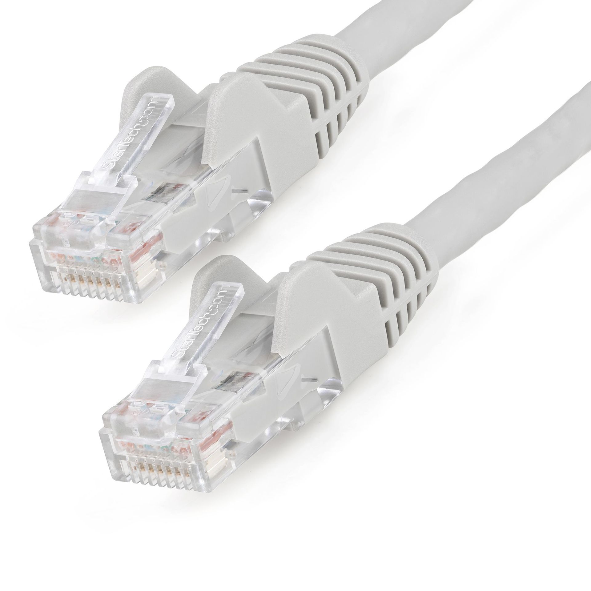 StarTech.com Kabel Ethernet 10m CAT6 - LSZH - Kabel sieciowy 10Gb UTP RJ45 - 650MHz - 100W PoE - Kabel krosowy bez kabli z odciążeniem - Bez mocowania - ETL - Szary (N6LPATCH10MGR)