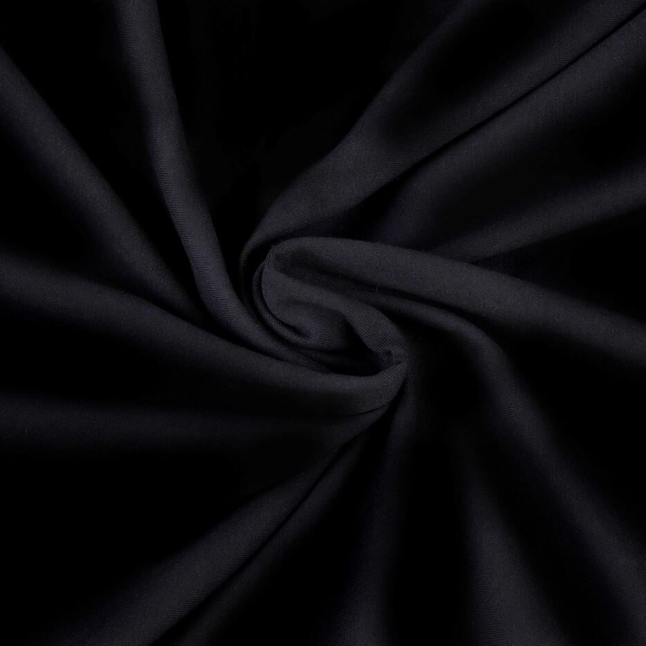 Prześcieradło Kvalitex Jersey czarne 160x200cm