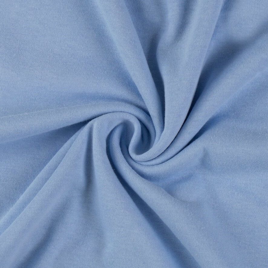 Prześcieradło Kvalitex Jersey jasnoniebieskie 160x200cm