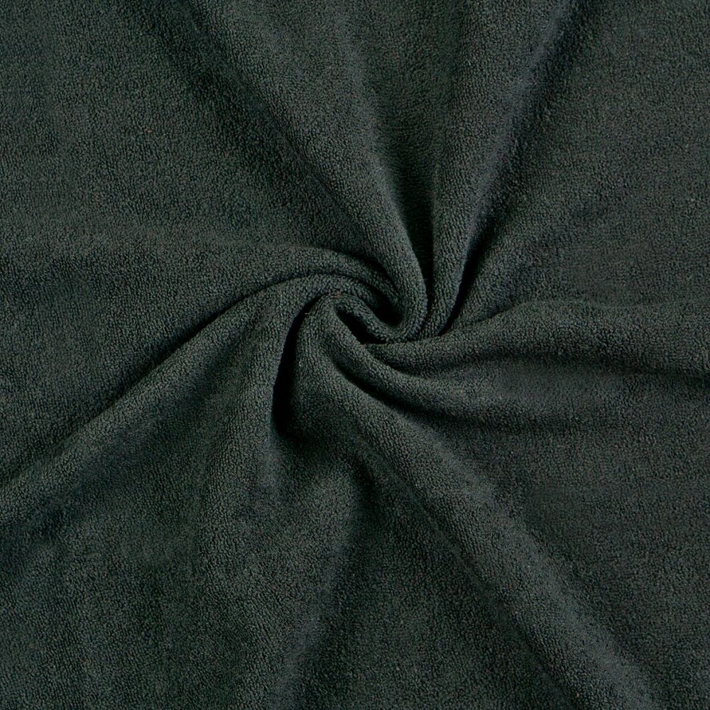 Kvalitex Prześcieradło frotte czarne 180x200cm