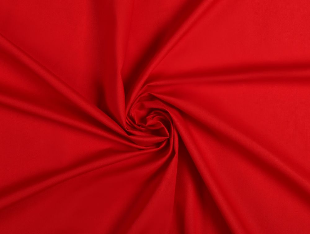 Kvalitex Prześcieradło bawełniane czerwone 150x230cm
