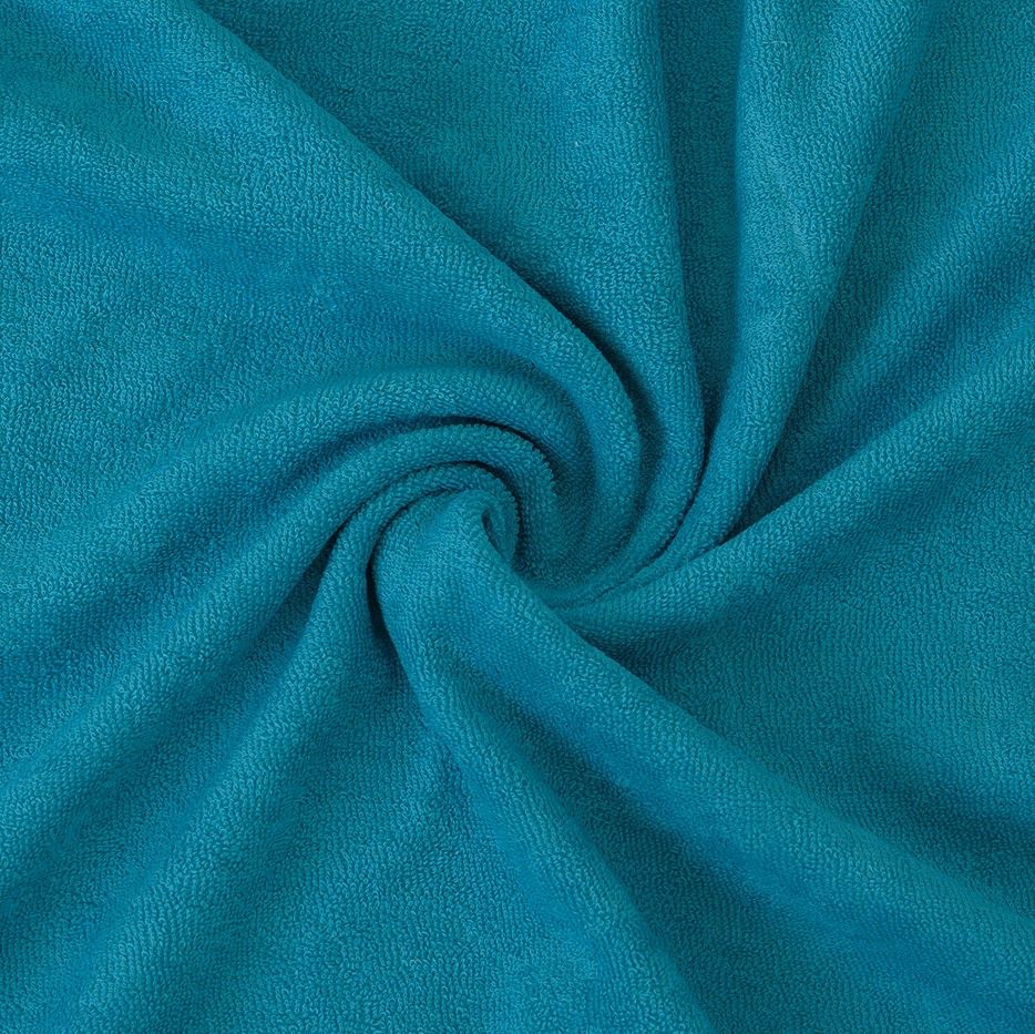 Kvalitex Prześcieradło frotte 140x200cm turkusowe