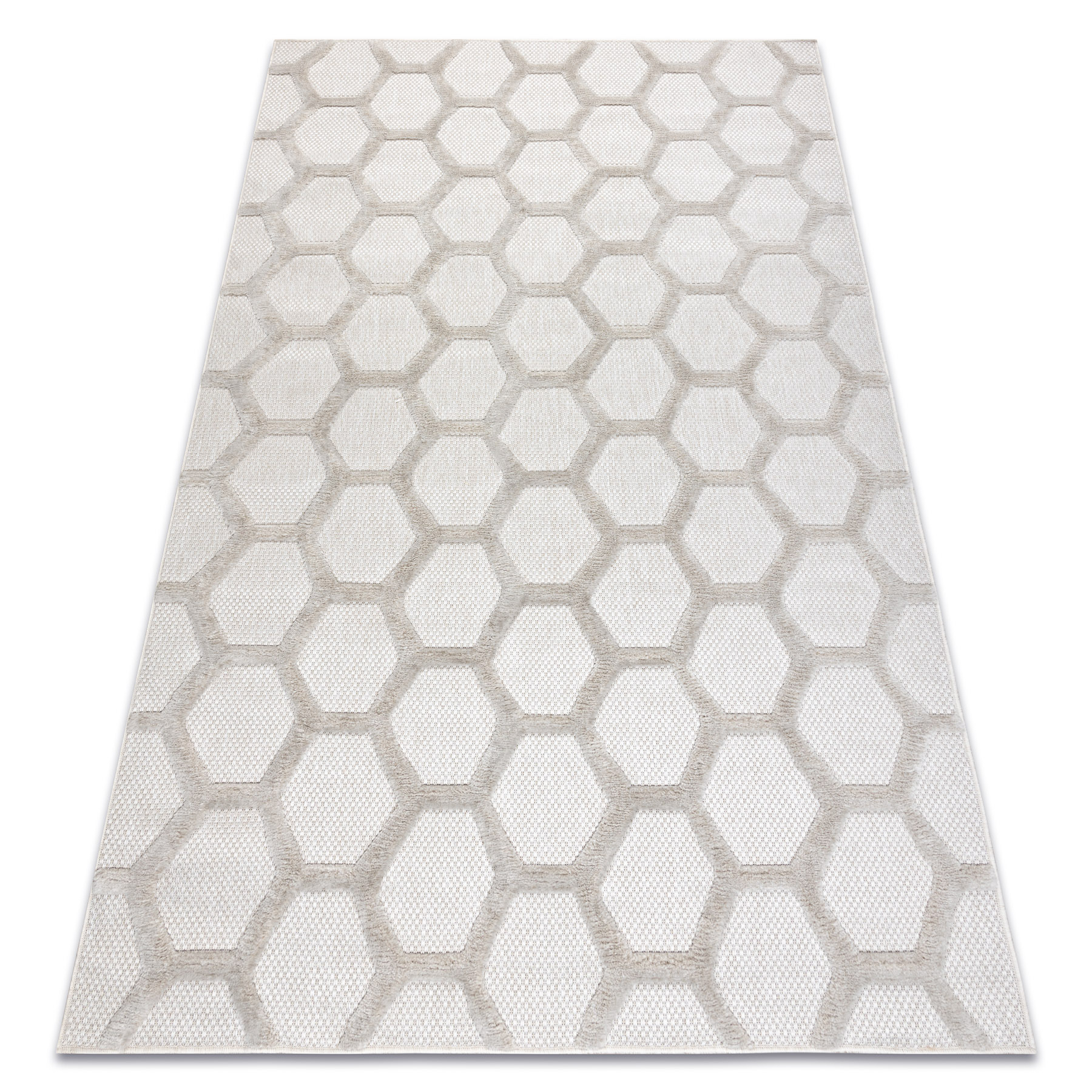 Dywan SANTO SZNURKOWY SIZAL 58391 Plaster miodu beż beżowy 140x190 cm