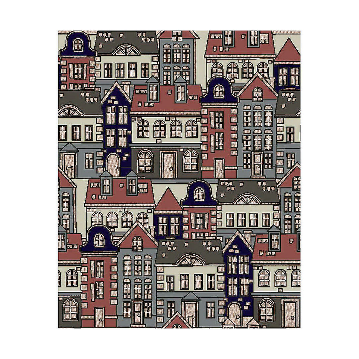 Obrus plamoodporny city 140x200cm. Rzeczy do użytku domowego.